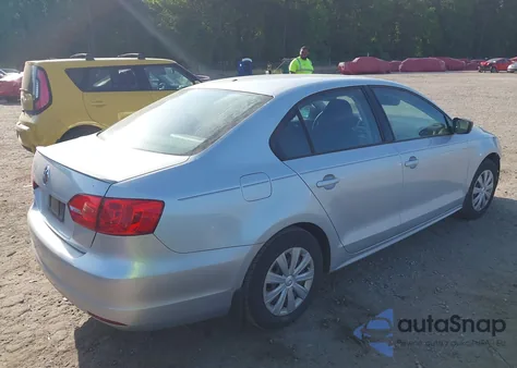 2012 Volkswagen Jetta 2.0L S из США, поврежденный, VIN 3VW2K7AJ1CM357267